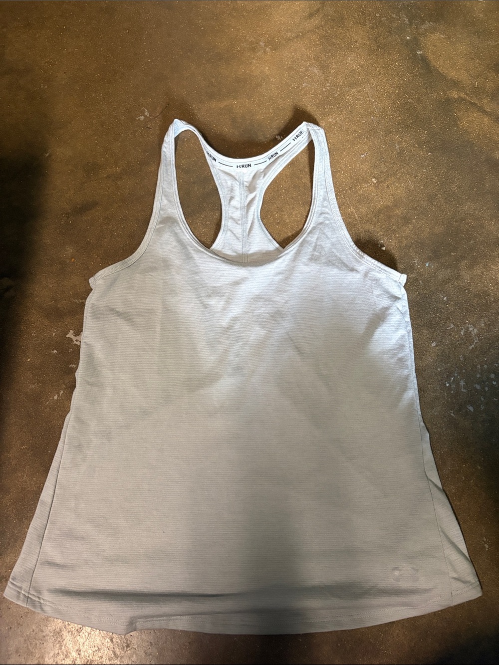 Under Armour Light Gray Racerback Tank Top - Women's